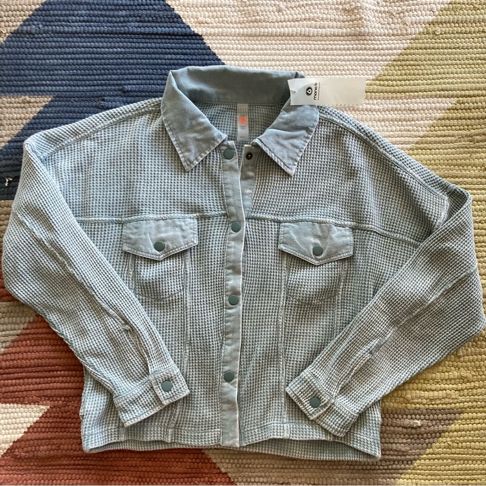 Waffle Shirt Jacket